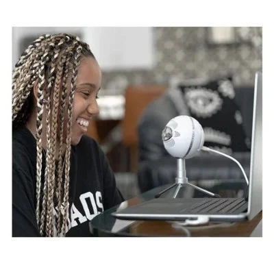 Logitech Blue Snowball Ice Microphone - White